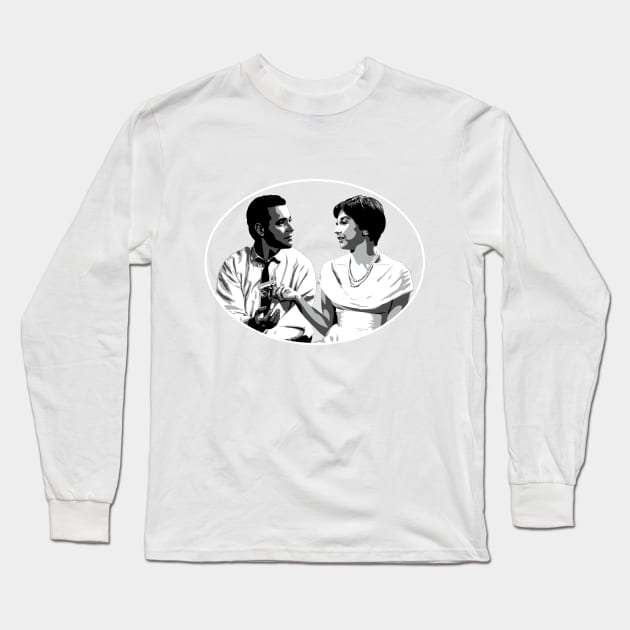 Shut Up and Deal (Shirley MacLaine/Jack Lemmon) Long Sleeve T-Shirt by PlaidDesign